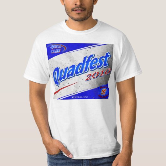 T-shirt de valeur de Quadfest 2010 (Devant)