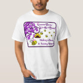 T-shirt de valeur de reines des abeilles/abeilles (Devant)