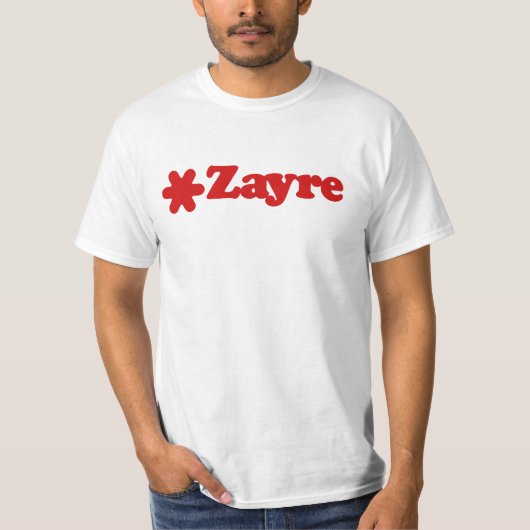T-shirt de valeur de Zayre (Devant)