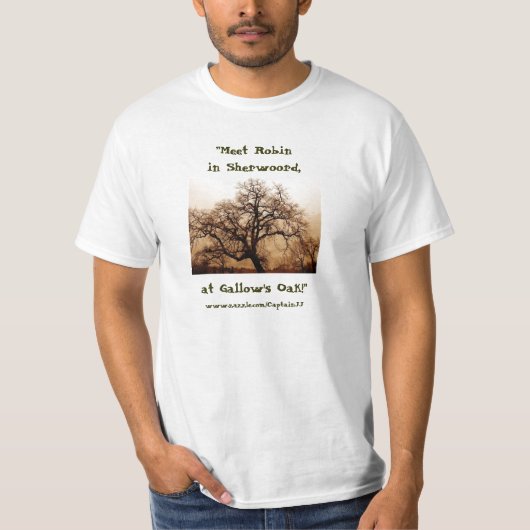 T-shirt de valeur :  "Rassemblement Robin dans (Devant)