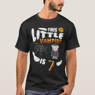 T-shirt De vampire 7ème Halloween fille de garçon