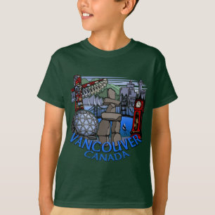 T-shirt de Vancouver pour enfants Bio Vancouver