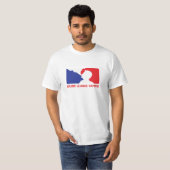 T-shirt de Vaping Vaper de ligue (Devant entier)