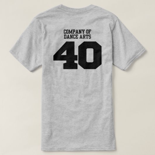 T-shirt de variété (Design dos)