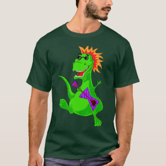 T-shirt de vedette du rock de Tryannosaurus