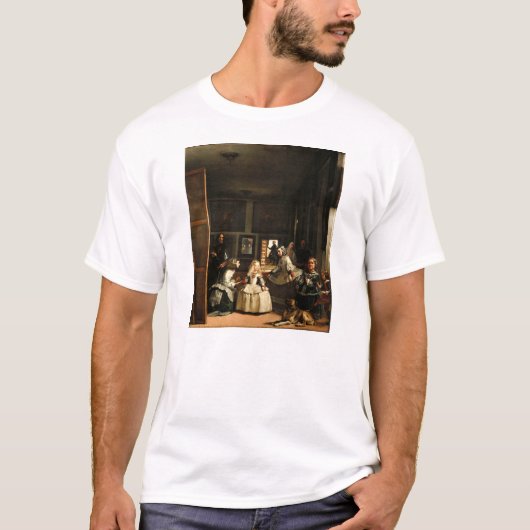 T-shirt de Vélazquez Las Meninas (Devant)