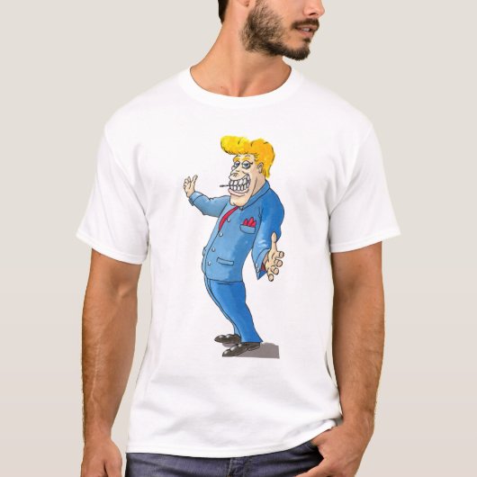 T-shirt de vendeur de voiture (Devant)