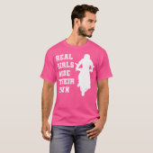 T-shirt De Véritables Filles À Moto (Devant entier)
