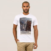 T-shirt de vétéran (Devant entier)