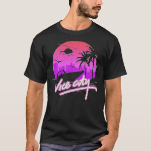 T-shirt de Vice City Retro Classic