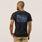T-shirt de vie intelligent (Dos entier)
