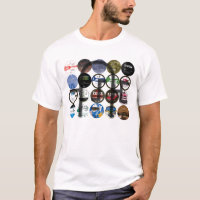 T-shirt de ville de spatule 20ème