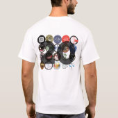 T-shirt de ville de spatule 20ème (Dos)