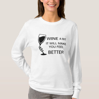T-shirt de vin
