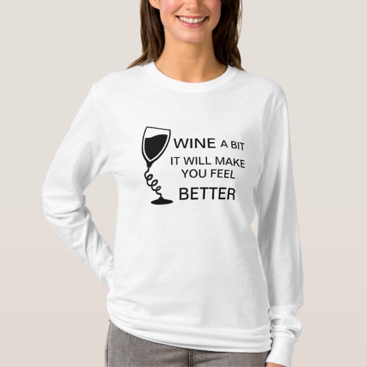 T-shirt de vin (Devant)