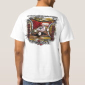T-shirt de vinyle d'élément de course (Dos)