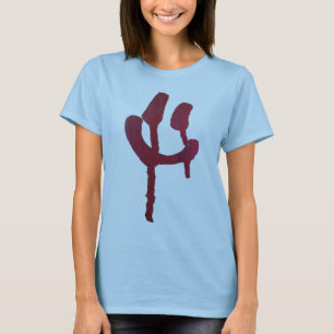 T-shirt de visage de graffiti