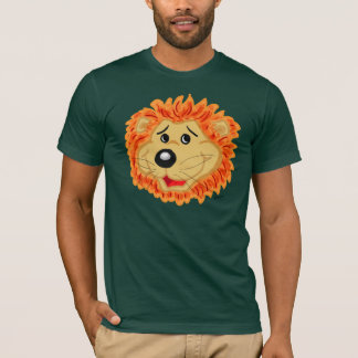 T-shirt de visage de lion