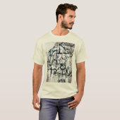 T-shirt de visages (Devant entier)