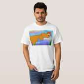 T-shirt de Vizsla 001 (Devant entier)