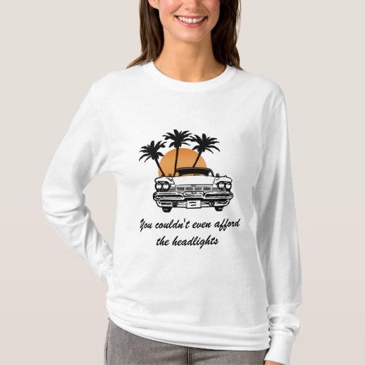 T-shirt de voiture de Cadillac (Devant)
