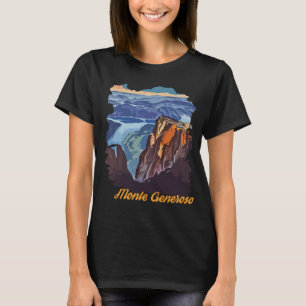 T-shirt de voyage pour le sommet du Monte Generoso