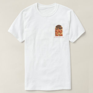 T-Shirt de voyage rétro vintage Marrakech Maroc