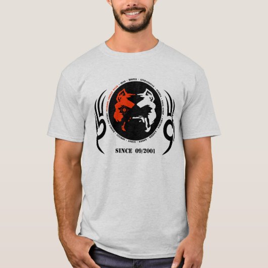 T-shirt de wardog de Pitbull (Devant)
