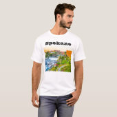 T-Shirt de Washington Falls (Devant entier)
