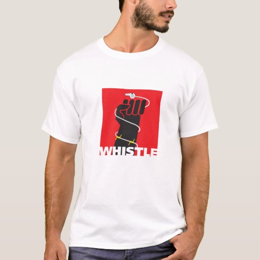 T-shirt de whistleblower (Devant)