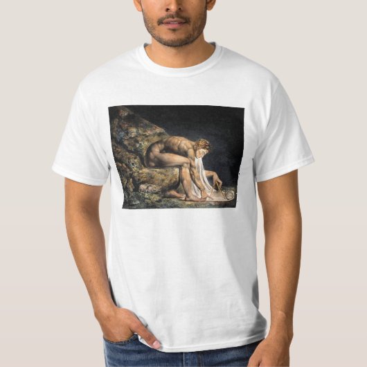 T-shirt de William Blake Isaac Newton (Devant)