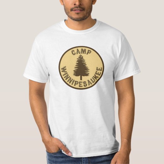 T-shirt de Winnipesaukee de camp (Devant)