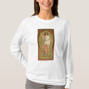 T-shirt De Wolf Hopper en affiche de théâtre de Happyland