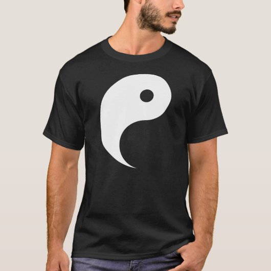 T-shirt de Yang, sembler grands avec Yin (Devant)