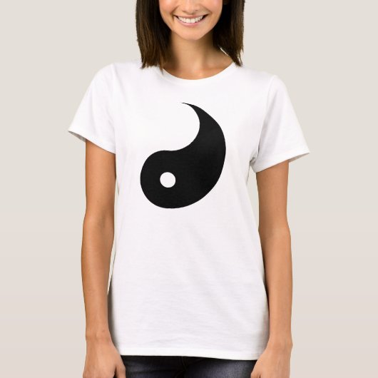 T-shirt de Yin, sembler grands avec Yang (Devant)