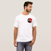 T-shirt de Yin Yang de judo (Devant entier)