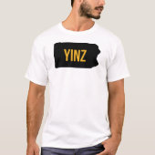 T-shirt de Yinz Pennsylvanie (Devant)