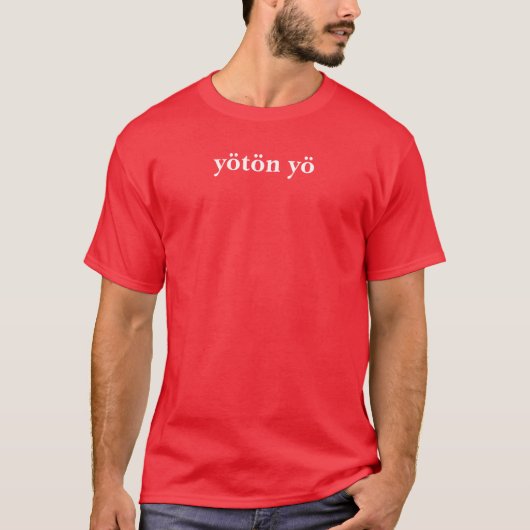 T-shirt de yö de yötön (Sun de minuit) (Devant)