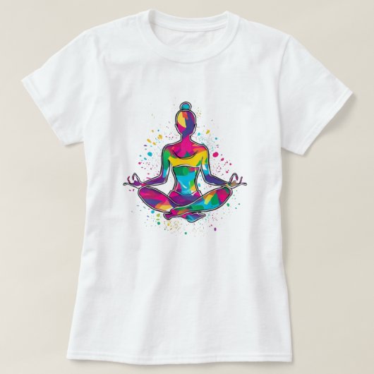 T-shirt de yoga classique féminin (Design devant)