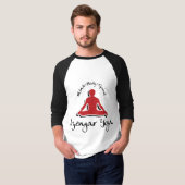T-shirt de yoga d'Iyengar (Devant entier)