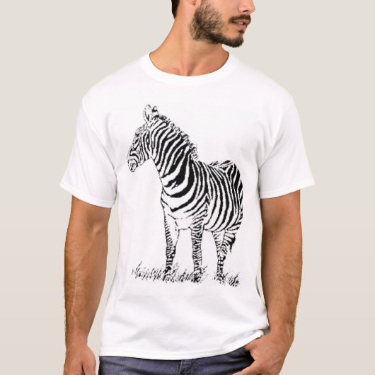 T-shirt de zèbre (Devant)