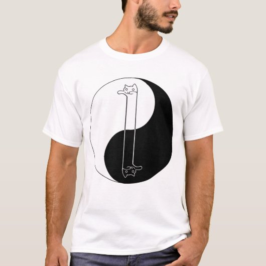 T-shirt de zen de Longcat/Tacgnol (Devant)
