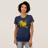 T-shirt de zodiaque de Lion (Devant entier)