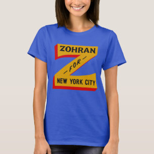T-shirt de Zohran Mamdani Maire de NYC, Campagne 2