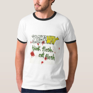 T-shirt de zombi