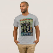 T-shirt de zombi de vote (Devant entier)