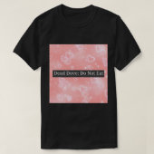 T-shirt Dead dove Ne mangez pas (Design devant)