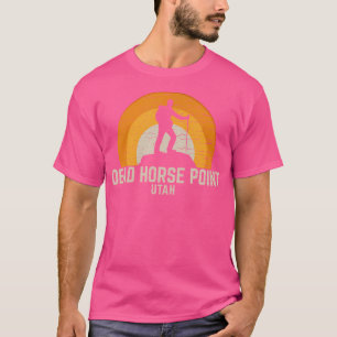 T-shirt Dead Horse Point Utah Randonnée Vintage