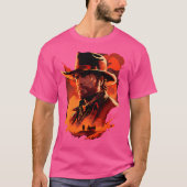 T-shirt Dead Red Dead John Marston Jeu (Devant)