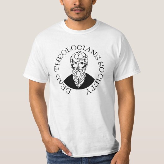 T-shirt Dead Theologians Society (Devant)